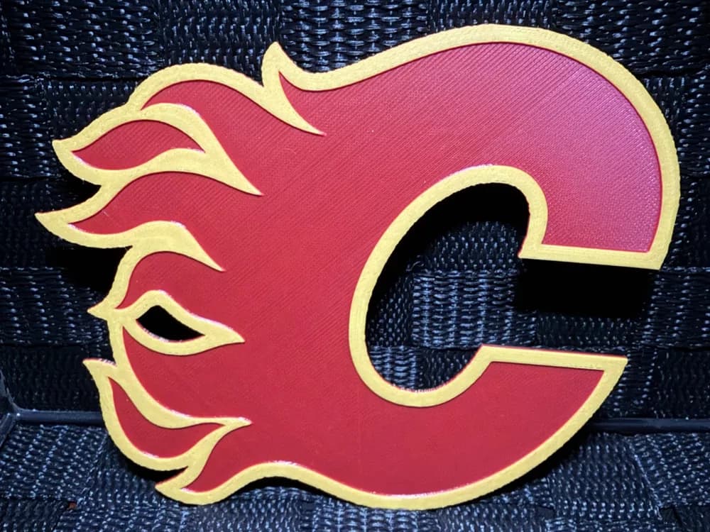 Calgary Flames Logo - Hueforge Calgary Flames Logo - Hueforge