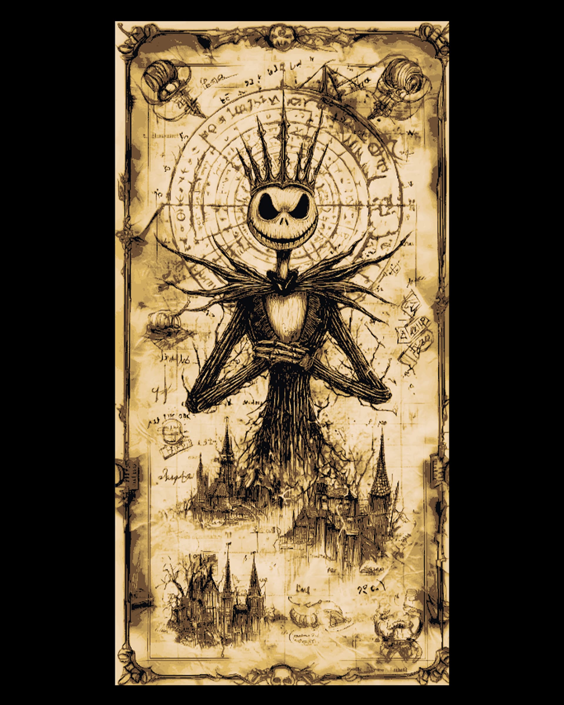 The King of Halloween - Jack drawing and art - Fanart hueforge The King of Halloween - Jack drawing and art - Fanart hueforge