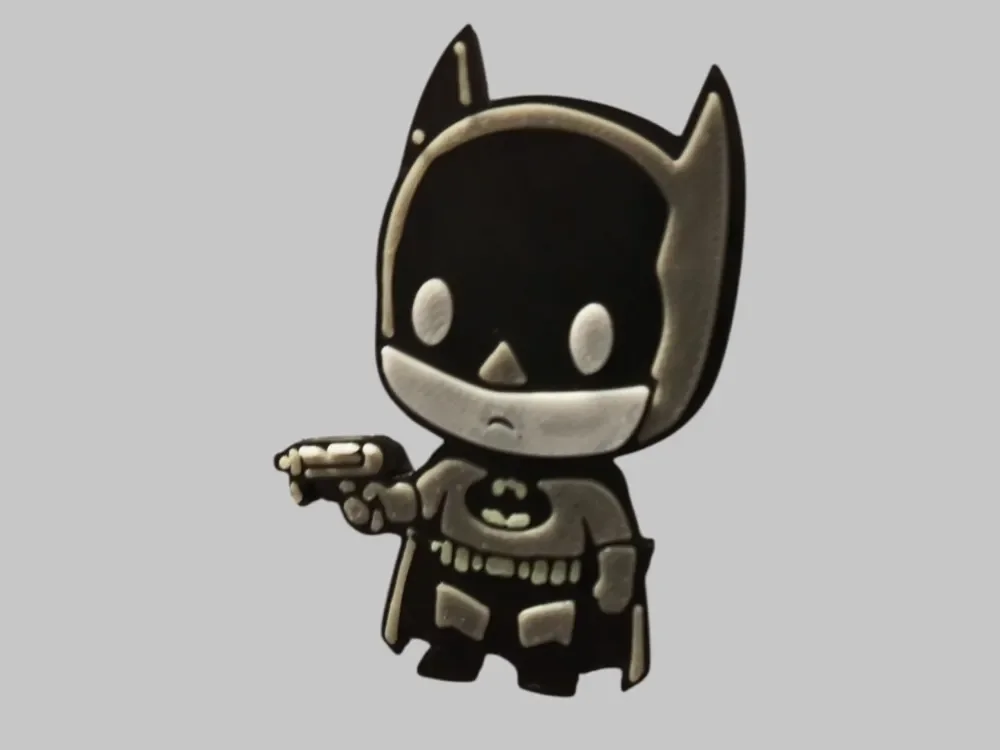 Batman Fridge Magnet by 3DNesy HueForge model: Batman Fridge Magnet by 3DNesy