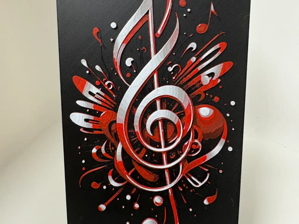 Music Hueforge by Morganja HueForge model: Music Hueforge by Morganja