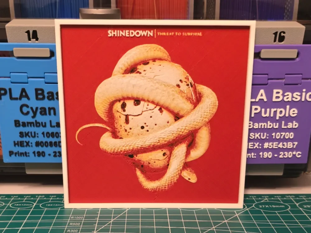 Shinedown "Threat to Survival" Album - Hueforge