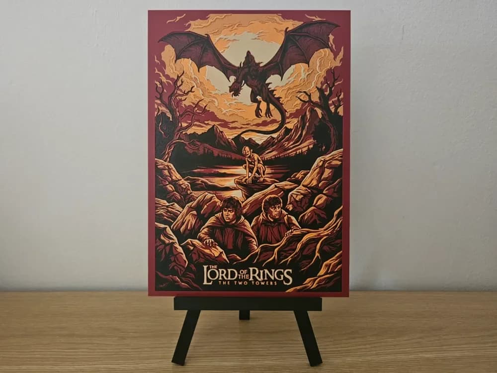 The Lord of the Rings: The Two Towers Hueforge by Opao HueForge model: The Lord of the Rings: The Two Towers Hueforge by Opao