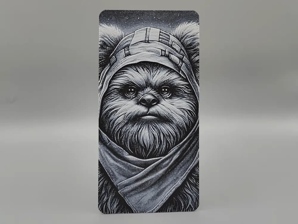 Ewok Bookmark - Star Wars - Hueforge by Sarge HueForge model: Ewok Bookmark - Star Wars - Hueforge by Sarge