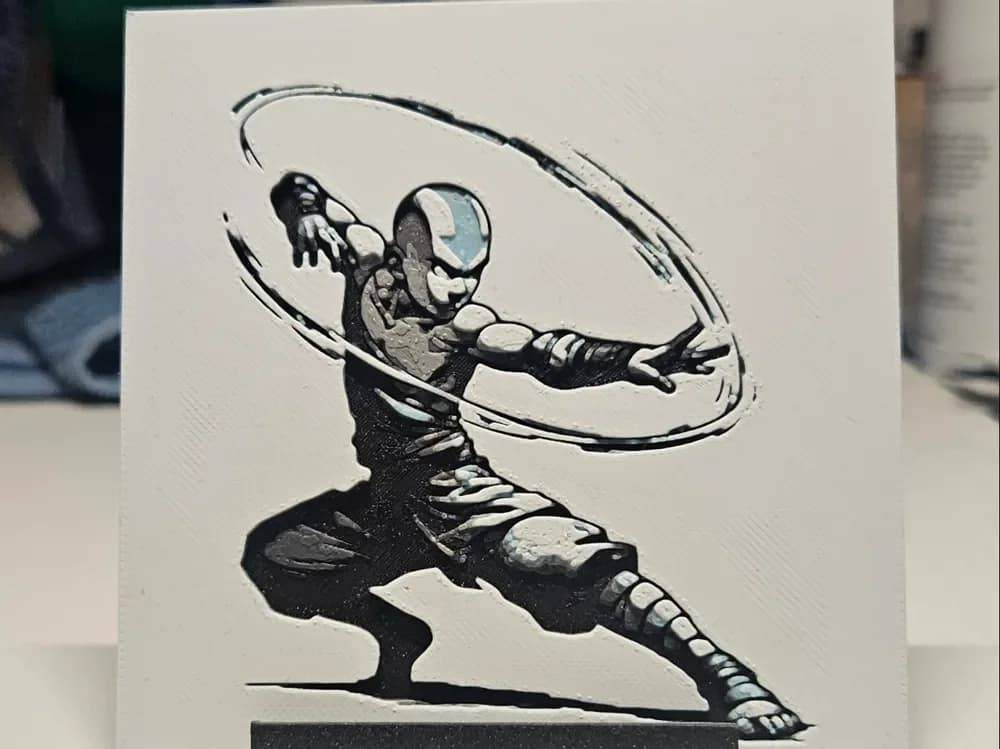 Avatar by Mano's 3d_Art HueForge model: Avatar by Mano's 3d_Art