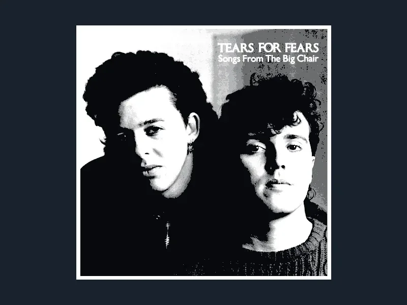 Tears For Fears – Songs From The Big Chair by HugheCraft HueForge model: Tears For Fears – Songs From The Big Chair by HugheCraft