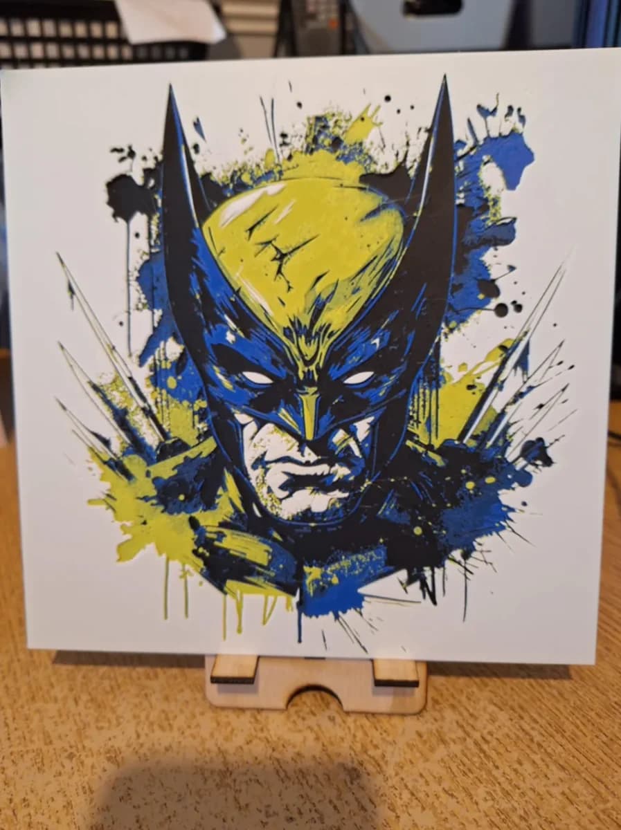 wolverine hueforge 20cm x 20cm 4 colours wolverine hueforge 20cm x 20cm 4 colours