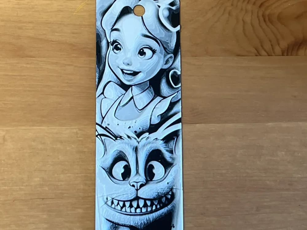 Alice and wonderland bookmark Alice and wonderland bookmark