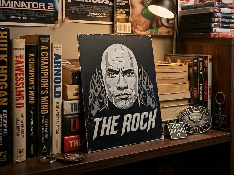 Dwayne "The Rock" Johnson - HueForge by keko HueForge model: Dwayne "The Rock" Johnson - HueForge by keko
