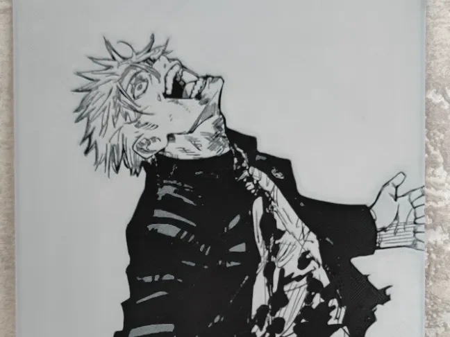 Jujutsu Kaisen Satoru Gojo Hueforge by suber HueForge model: Jujutsu Kaisen Satoru Gojo Hueforge by suber