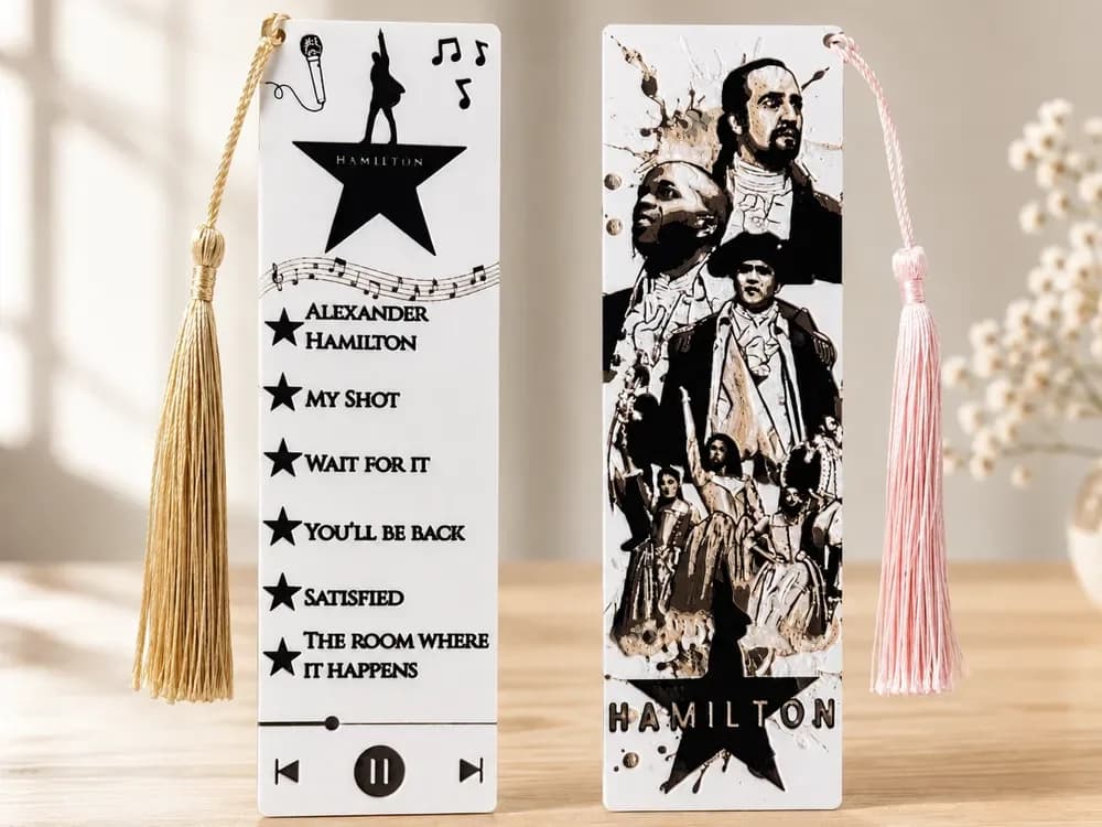Hamilton The Musical Bookmarks Hamilton The Musical Bookmarks