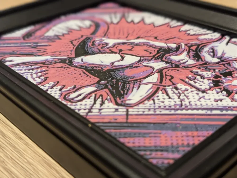 Mewtwo by Nextopia HueForge model: Mewtwo by Nextopia