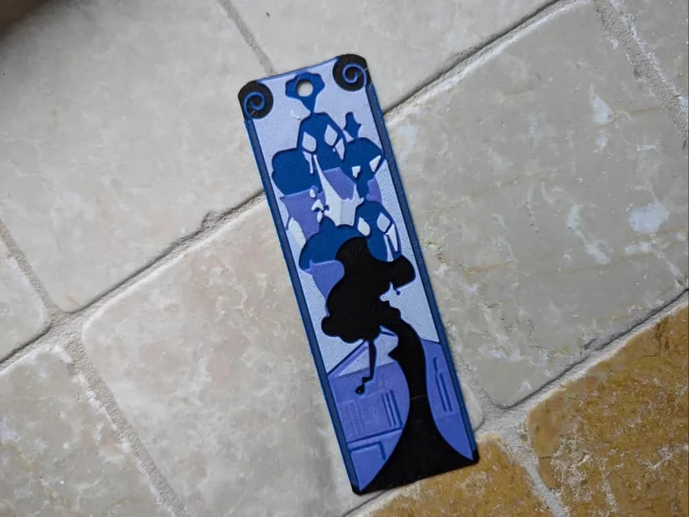 Megara - Hercules Bookmark Hueforge by suaimondi HueForge model: Megara - Hercules Bookmark Hueforge by suaimondi