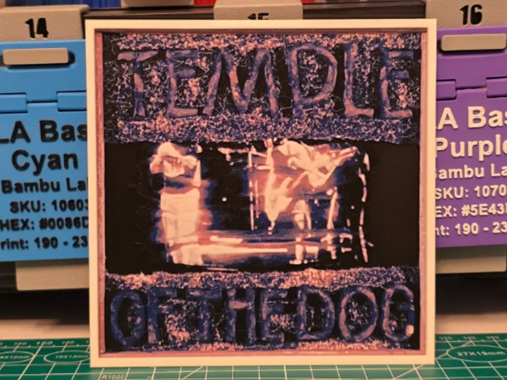 Temple Of The Dog "Temple Of The Dog" Album Art by Lumpy3D HueForge model: Temple Of The Dog "Temple Of The Dog" Album Art by Lumpy3D