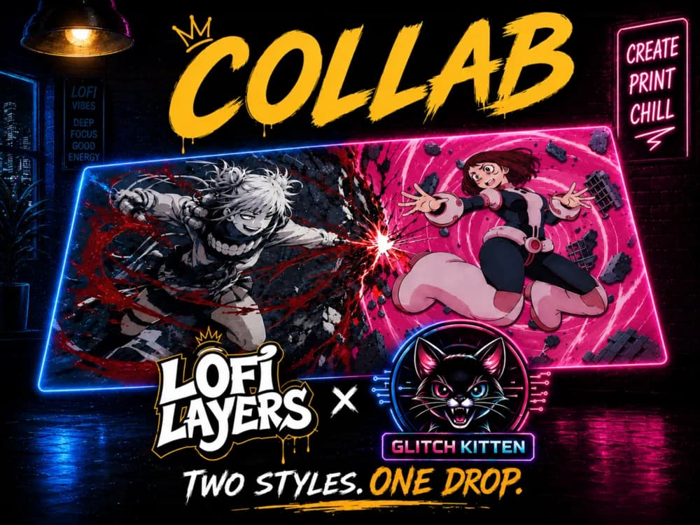 COLLAB- Toga VS Ochaco Hueforge COLLAB- Toga VS Ochaco Hueforge
