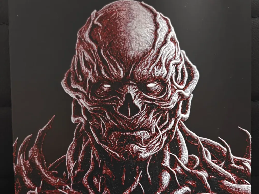 Vecna Stranger Things NO AMS REQUIRED by TheHueforgeLady HueForge model: Vecna Stranger Things NO AMS REQUIRED by TheHueforgeLady