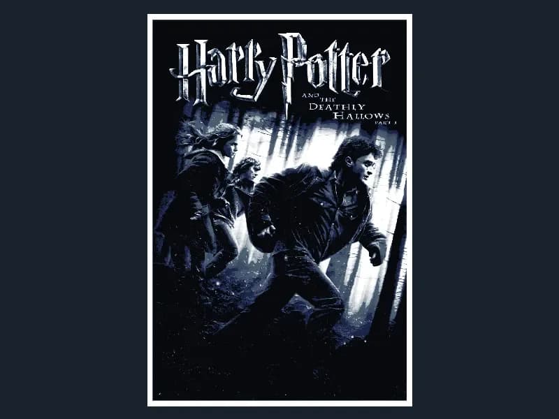 Harry Potter and the Deathly Hallows Part 1 by HugheCraft HueForge model: Harry Potter and the Deathly Hallows Part 1 by HugheCraft