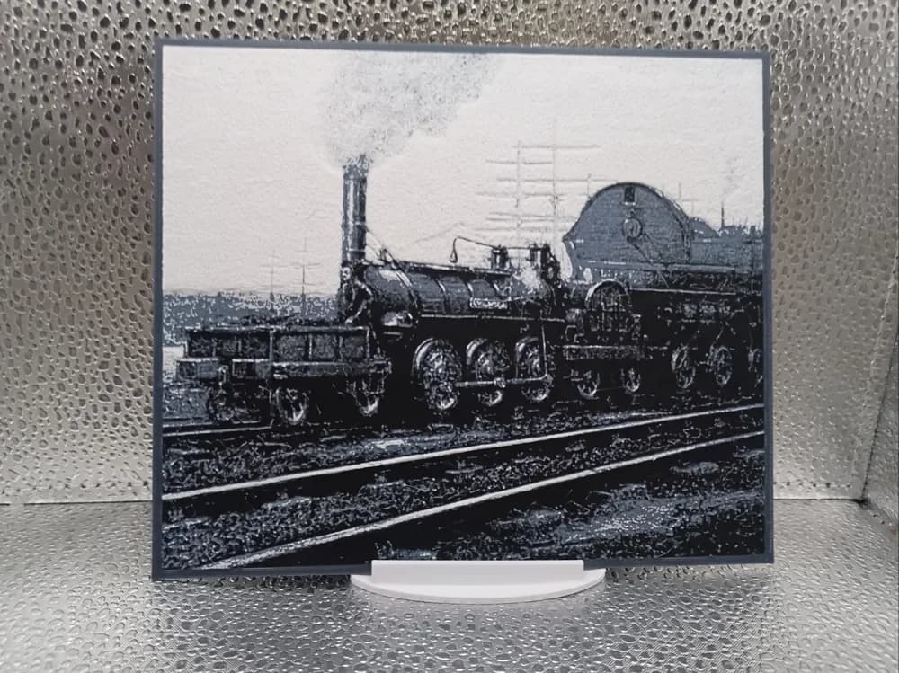 Locomotive ‘Royal George’ - Hueforge by Borishotch Industries HueForge model: Locomotive ‘Royal George’ - Hueforge by Borishotch Industries