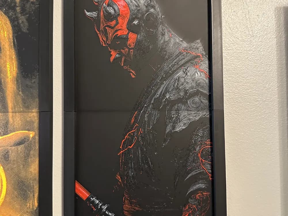 Darth Maul 2-piece Hueforge Darth Maul 2-piece Hueforge