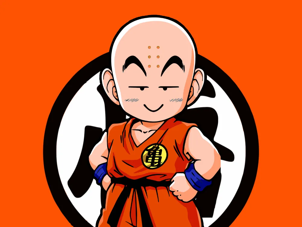 Krillin by Krave HueForge model: Krillin by Krave