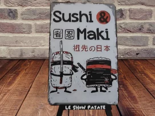 Sushi & Maki hueforge by leshowpatate HueForge model: Sushi & Maki hueforge by leshowpatate
