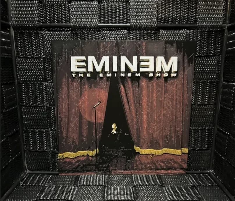 Hueforge Music Poster - Eminem Show - by JoDau HueForge model: Hueforge Music Poster - Eminem Show - by JoDau