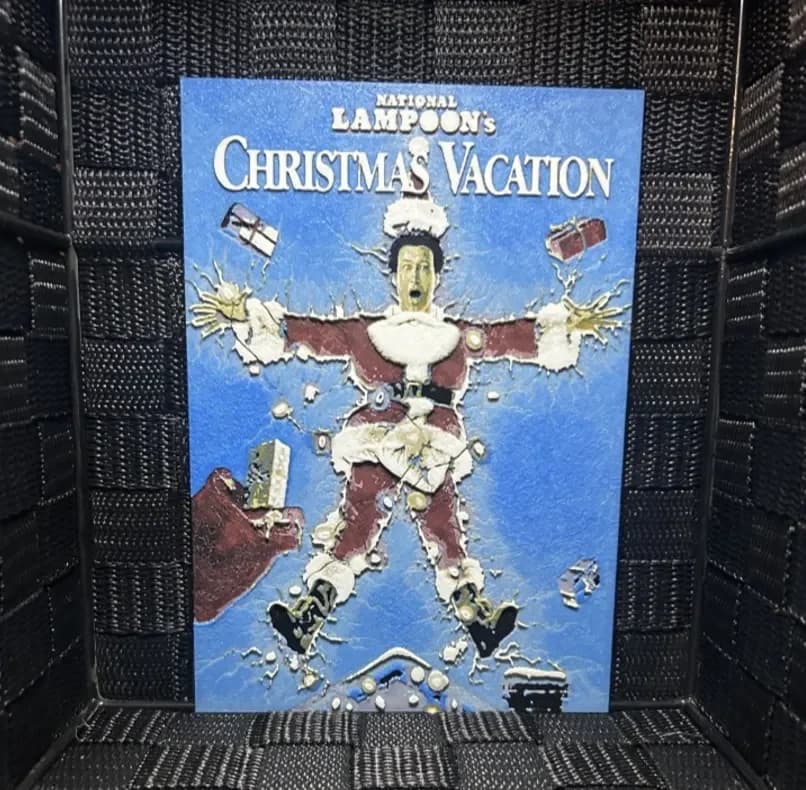 Hueforge Movie Poster - Christmas Vacation - by JoDau HueForge model: Hueforge Movie Poster - Christmas Vacation - by JoDau