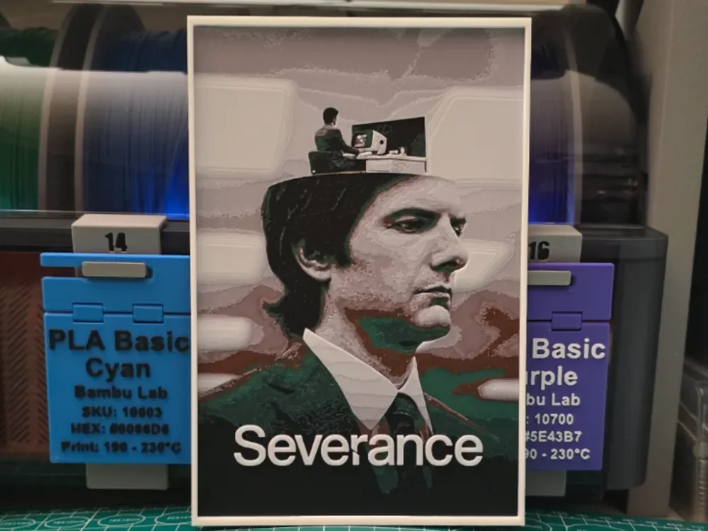 Severance Poster - Hueforge Art