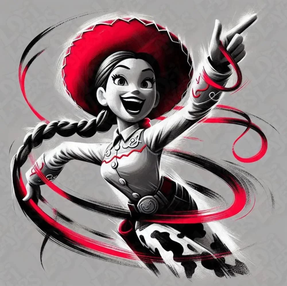 Jessie Hueforge by LoFi Layers HueForge model: Jessie Hueforge by LoFi Layers