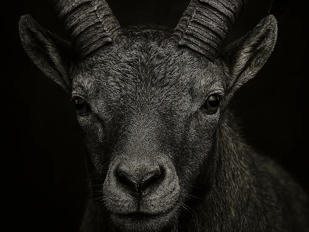 Hueforge Alpine Ibex by cterry2000 HueForge model: Hueforge Alpine Ibex by cterry2000