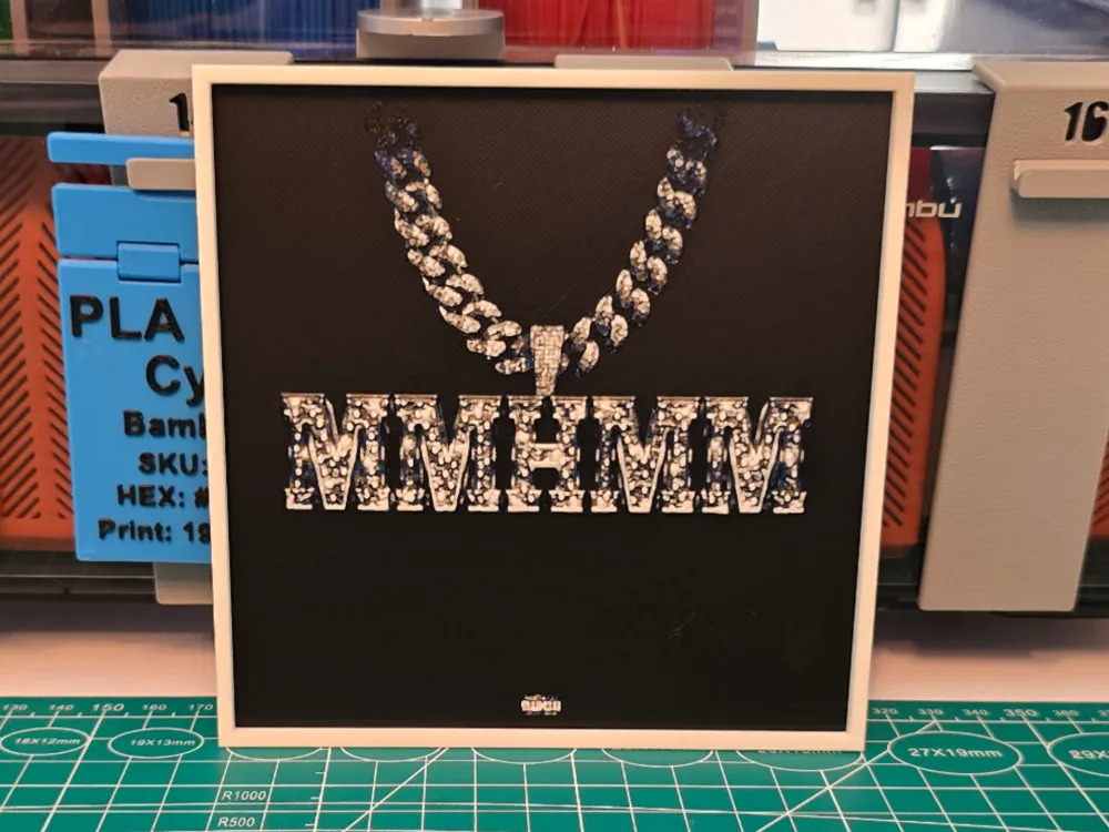 BigXthaPlug ""Mmhmm" Single - Hueforge Art BigXthaPlug ""Mmhmm" Single - Hueforge Art