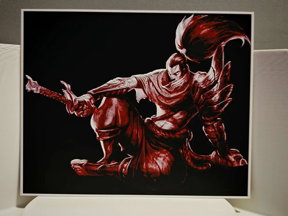 Yasuo - League of Legends by bzz999 HueForge model: Yasuo - League of Legends by bzz999
