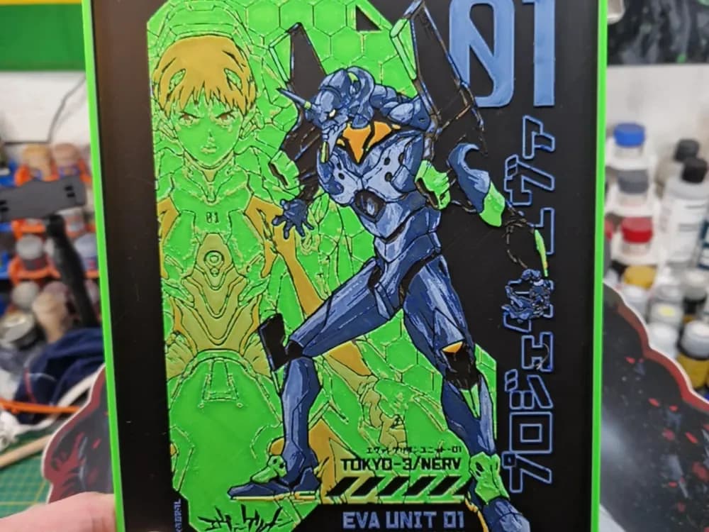 Evangelion Hueforge - Eva 01 Evangelion Hueforge - Eva 01