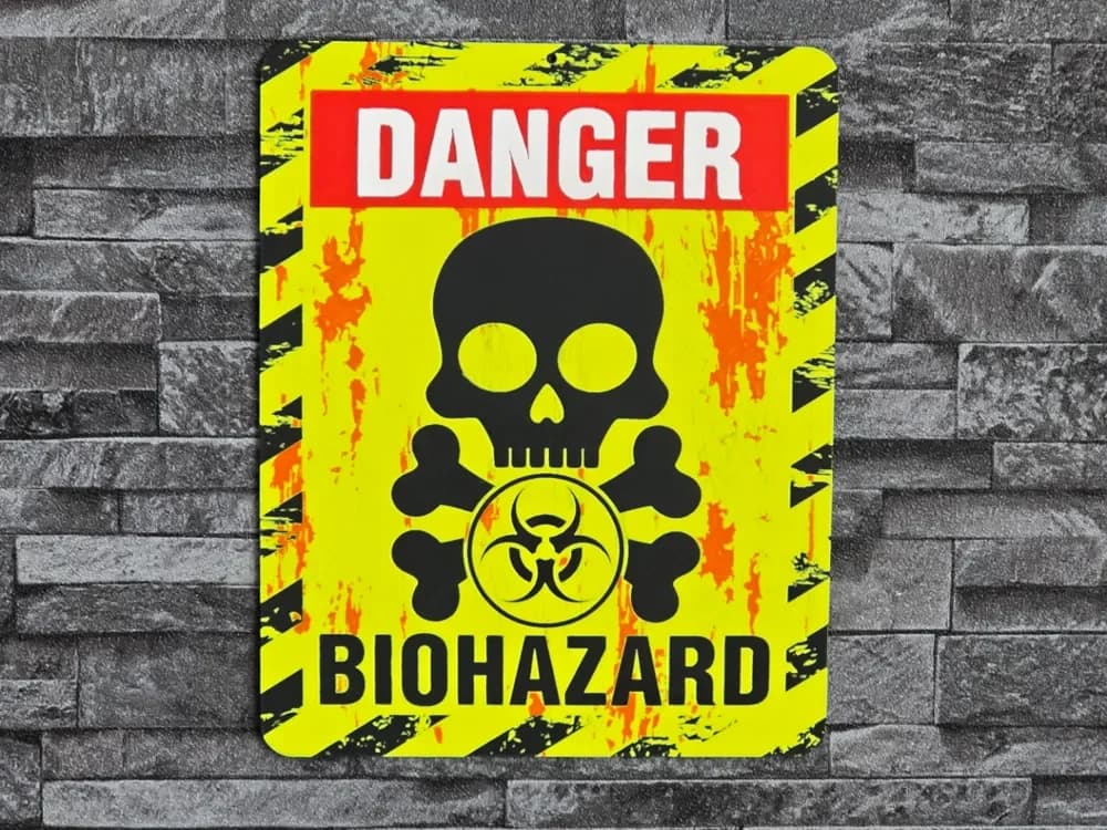 Hueforge Biohazard 3 colors by StefBull85 HueForge model: Hueforge Biohazard 3 colors by StefBull85