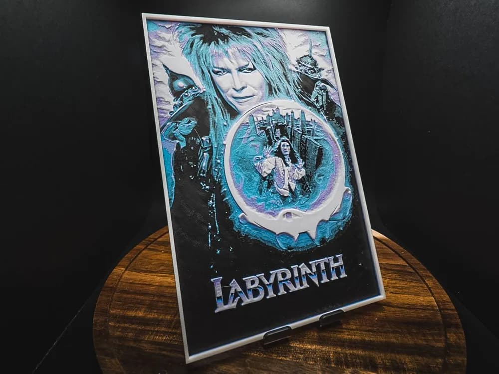 Labyrinth (Movie Poster - HueForge) Labyrinth (Movie Poster - HueForge)