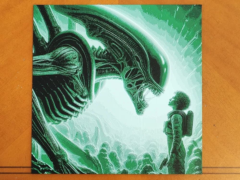 Xenomorph Vs Ripley - Alien - Hueforge by Sarge HueForge model: Xenomorph Vs Ripley - Alien - Hueforge by Sarge
