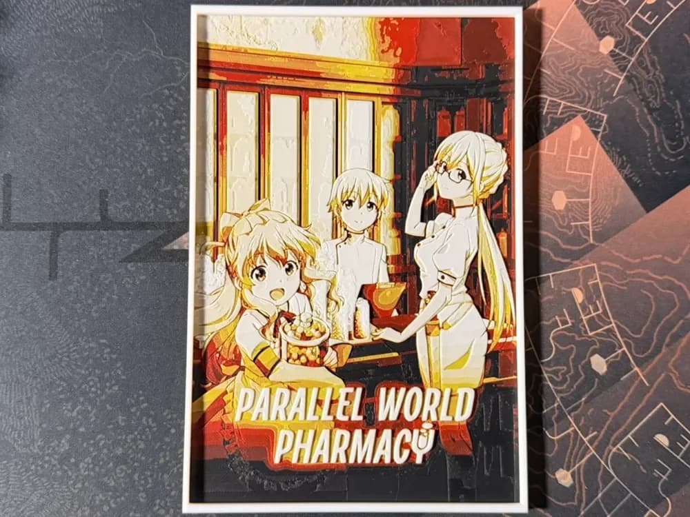 Parallel World Pharmacy - HueForge by ZorPrime7 HueForge model: Parallel World Pharmacy - HueForge by ZorPrime7