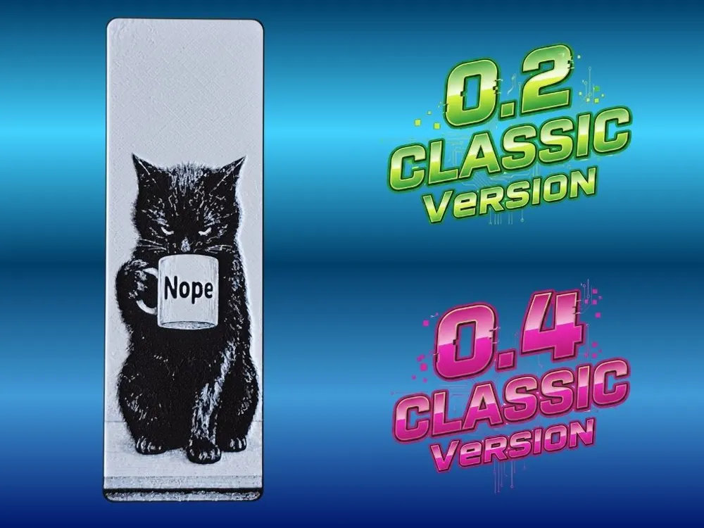 Cat Nope Bookmark Cat Nope Bookmark