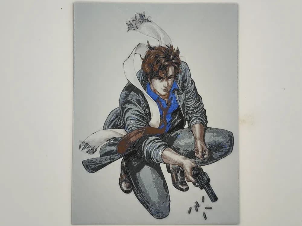 City hunter - Ryô Saeba - Hueforge City hunter - Ryô Saeba - Hueforge