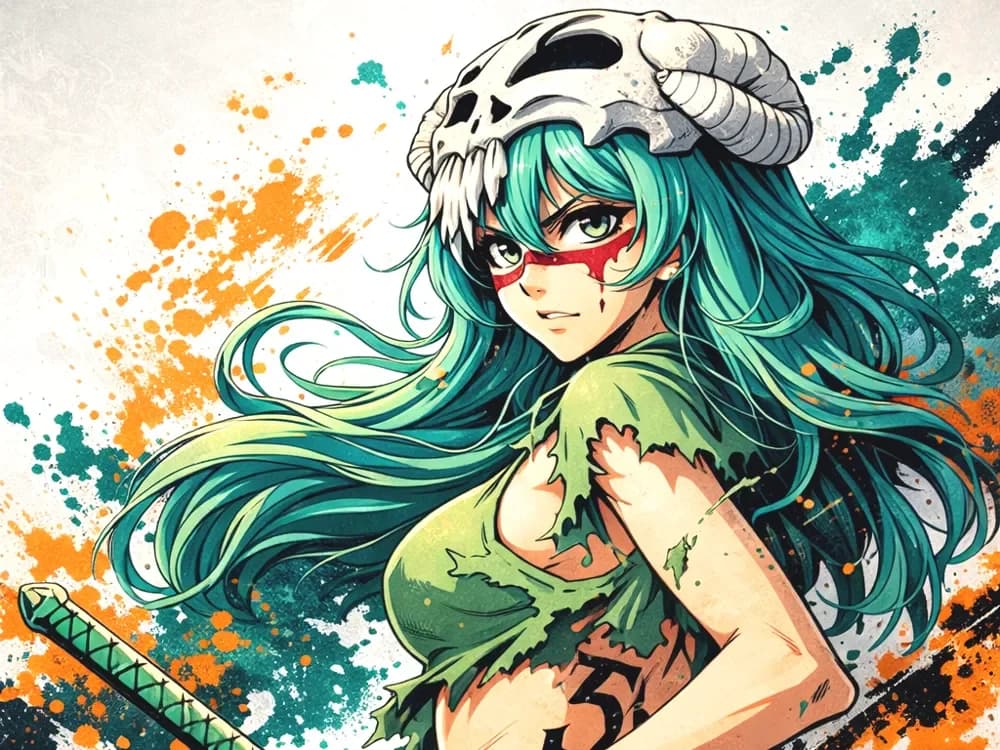 Neliel Bleach Portrait Hueforge by Hueforge Maker HueForge model: Neliel Bleach Portrait Hueforge by Hueforge Maker