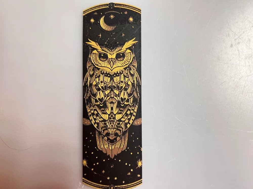Bookmark: Celestial Owl
