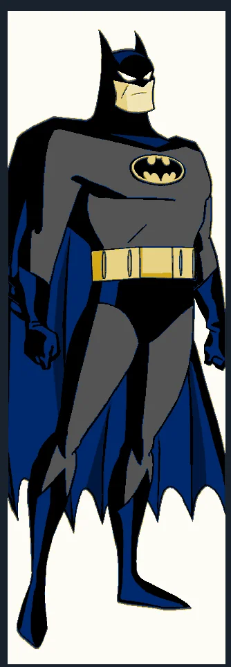 Batman Bookmark by Strata Prints HueForge model: Batman Bookmark by Strata Prints