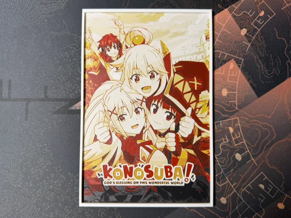 KONOSUBA - HueForge by ZorPrime7 HueForge model: KONOSUBA - HueForge by ZorPrime7