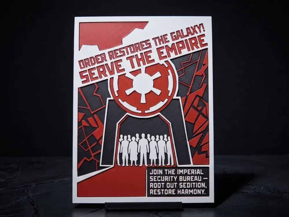 Imperial Security Bureau Poster Imperial Security Bureau Poster