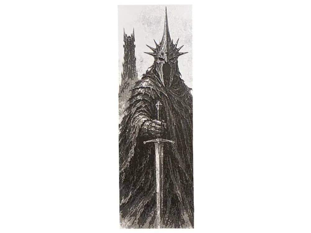 Witch-king of Angmar Bookmark by The SkyLab 3D HueForge model: Witch-king of Angmar Bookmark by The SkyLab 3D