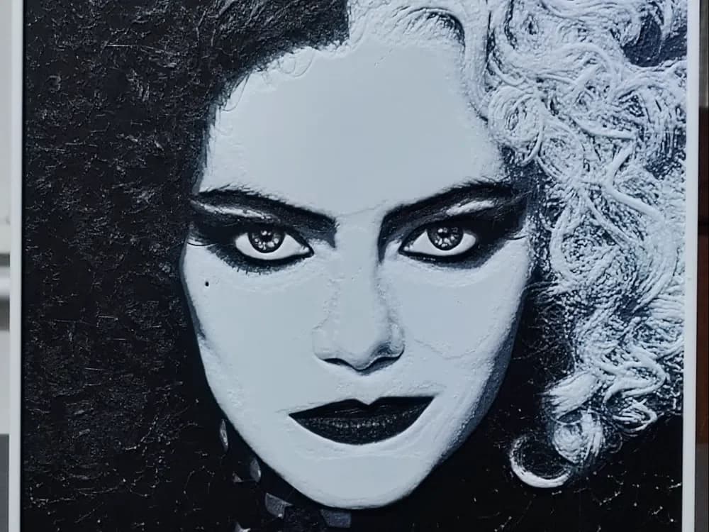 Emma Stone Hueforge 3 Color by BoDad HueForge model: Emma Stone Hueforge 3 Color by BoDad