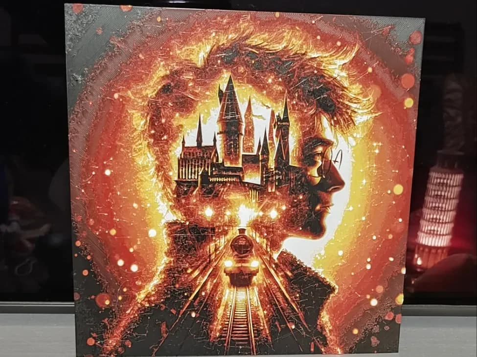 Harry Potter Face HueForge by enricoRE HueForge model: Harry Potter Face HueForge by enricoRE