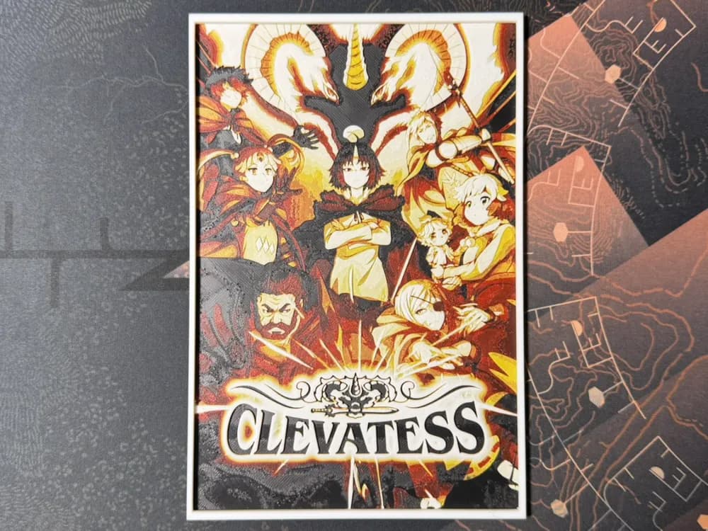 Clevatess - HueForge by ZorPrime7 HueForge model: Clevatess - HueForge by ZorPrime7