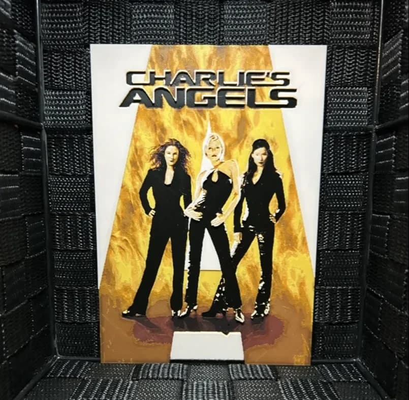 Hueforge Movie Poster - Charlie's Angels - by JoDau HueForge model: Hueforge Movie Poster - Charlie's Angels - by JoDau
