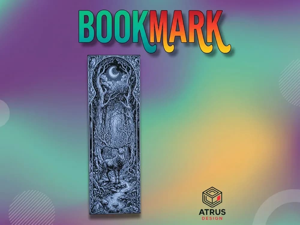 Deer Moon Bookmark Deer Moon Bookmark