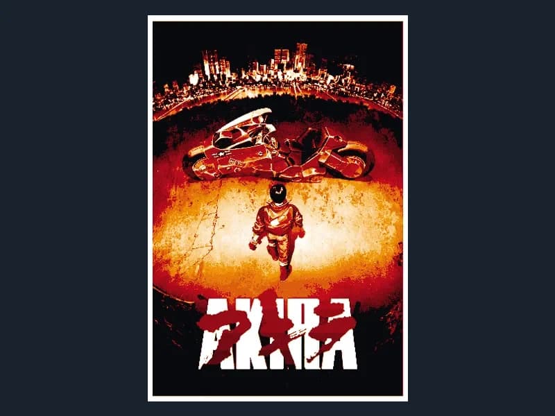 Akira (Movie Poster - HueForge) by HugheCraft HueForge model: Akira (Movie Poster - HueForge) by HugheCraft